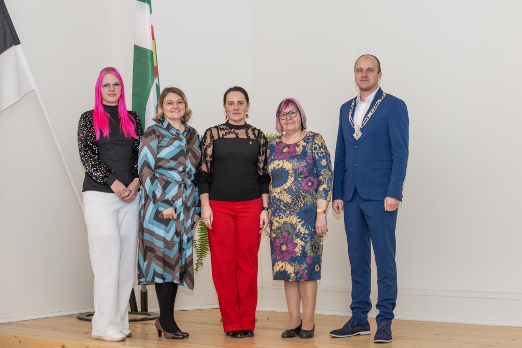Türi Vallavalitsus vasakult: Katri Meltsas, Annely Grazer, Triin Pärna, Aime Roosioja ja Sulo Särkinen..jpg